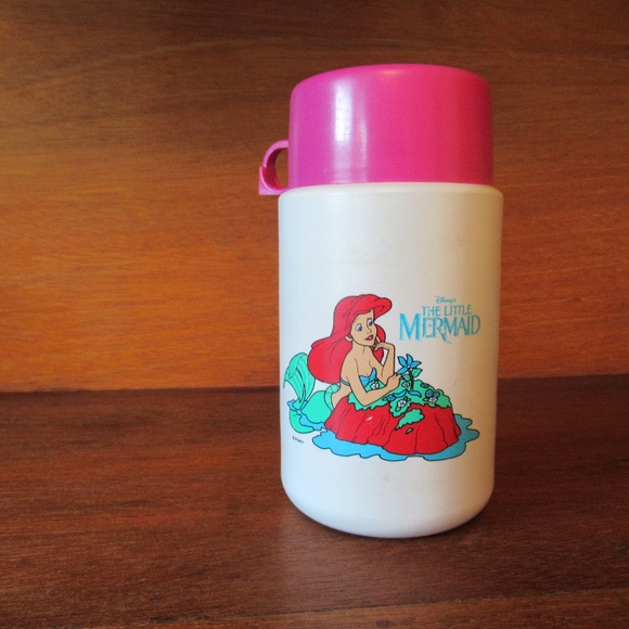 THERMOS Other - VINTAGE DISNEY LITTLE MERMAID PINK THERMOS